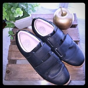 Vince Camuto Boys Velcro Leather & Cork